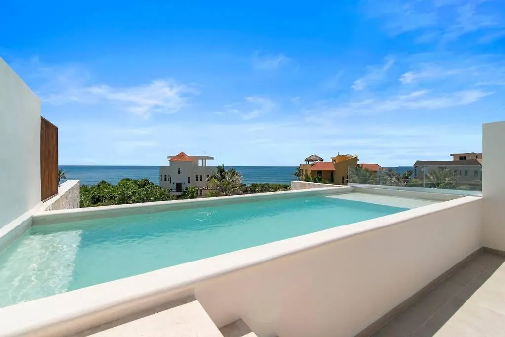 Appartement Oceanfront Paradise In Akumal Beach Access